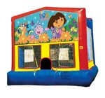 Bounce Houses 15 X 15 Purple Dora the Explorer